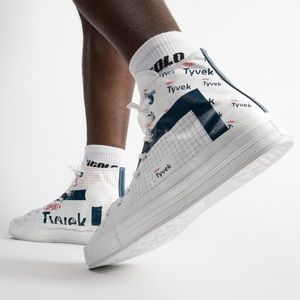 Converse DuPont Tyvek x Chuck 70 High 'White Princess Blue' 170061C